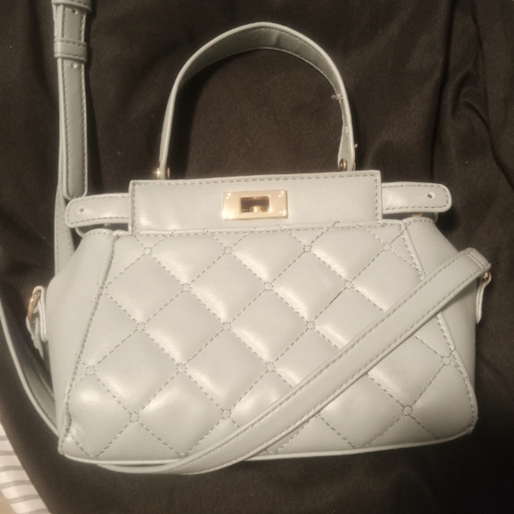 NWOT, baby blue purse
